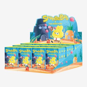 Labubu × SpongeBob Blind Box 12pcs – Complete Set with Rare Secret Edition (1/144)