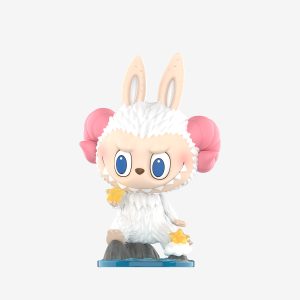 Labubu Aries Figurine – Constellation Series