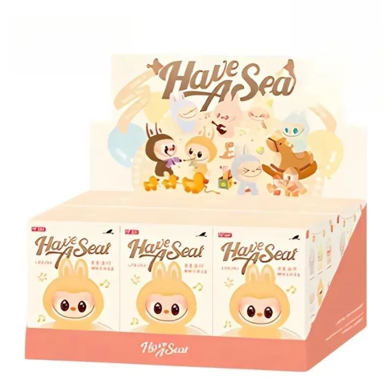 Labubu Vinyl Plush Blind Box Have a Seat Series 6 Collectibles + Secret Edition Chance