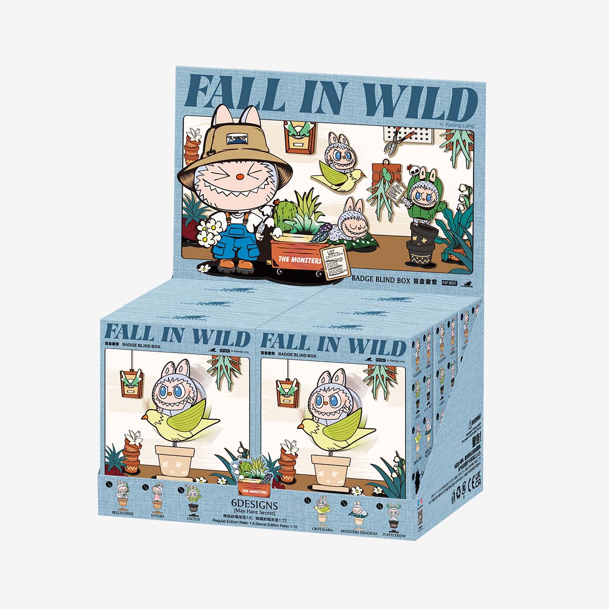 Labubu Fall In Wild Blind Box Badge – Limited Edition