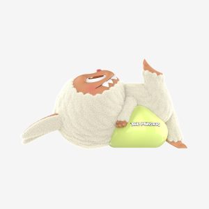 Labubu Lay Down Figurine – Lazy Yoga Series