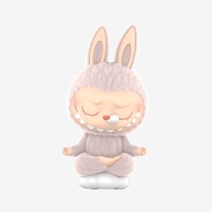 Labubu Sleeping Figurine – Lazy Yoga Series