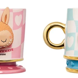 Labubu Let’s Checkmate Blue & Pink Mug