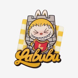 Labubu Rook Fridge Magnet – Let's Checkmate Series