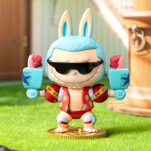 Labubu × One Piece Franky Figurine – Limited Edition Cyborg Carpenter Collectible