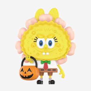Labubu × SpongeBob "The Pumpkin" Figurine – Halloween Limited Edition