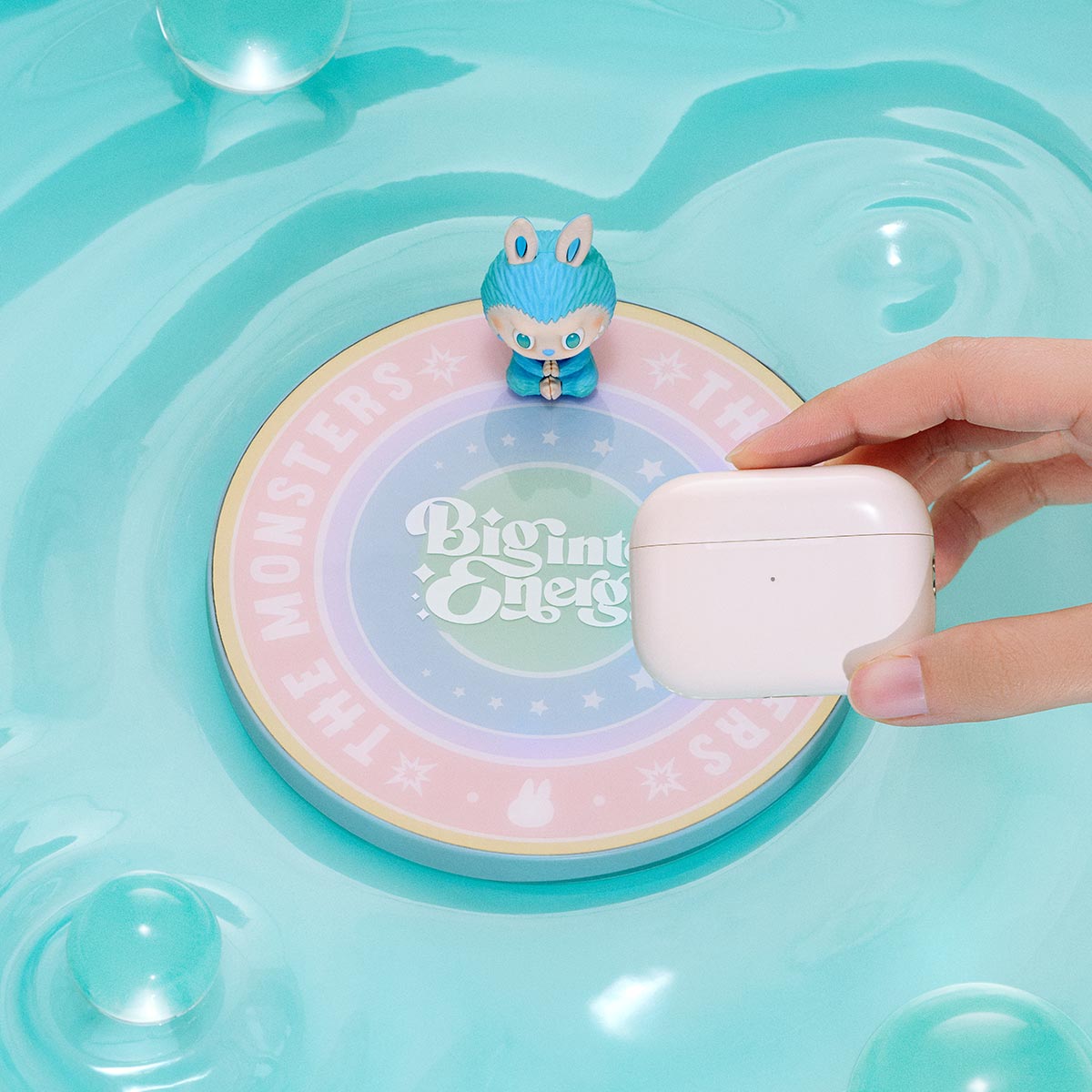 Labubu Wireless Charger - Big Into Energy Series - Image 2