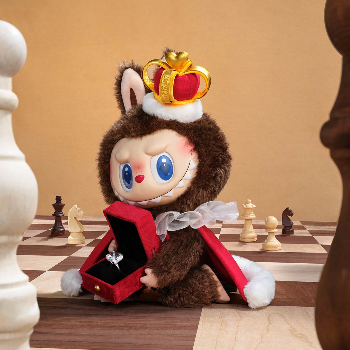 Labubu Vinyl Plush Doll - Let's Checkmate Series - Image 2