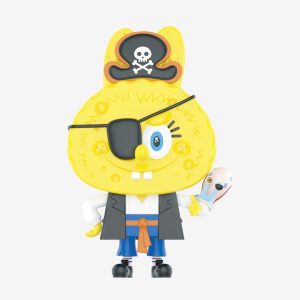 Labubu × SpongeBob Secret Edition – The Pirate Figurine – Rare Collectible