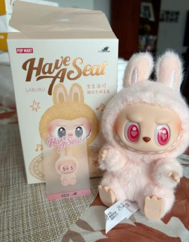 Labubu Vinyl Plush Blind Box Have a Seat Series 6 Collectibles + Secret Edition Chance photo review