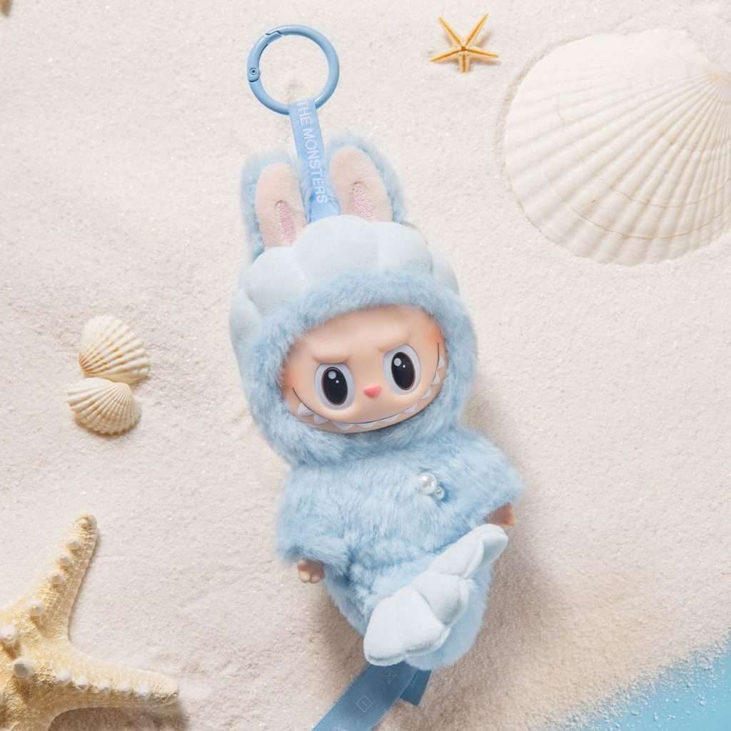 Labubu Hide & Seek Blue Seashell – Singapore Exclusive Kawaii Plush - Image 3