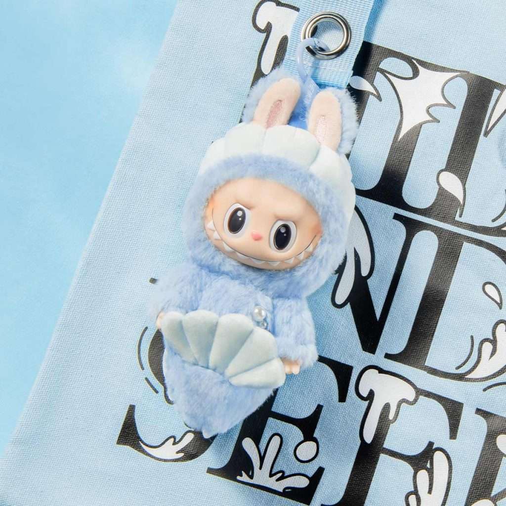 Labubu Hide & Seek Blue Seashell – Singapore Exclusive Kawaii Plush - Image 2
