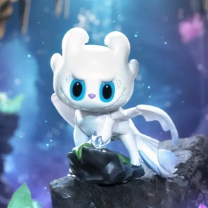 Light Fury Collectible Figure – White Kawaii Dragon from How to Train Your Dragon