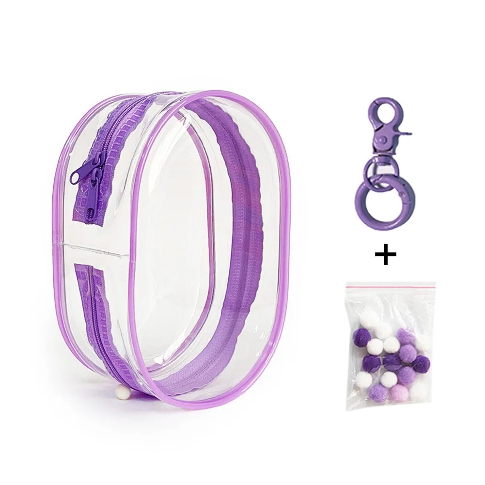 Transparent Protective Case for Labubu Doll – Available in Multiple Colours - Image 6