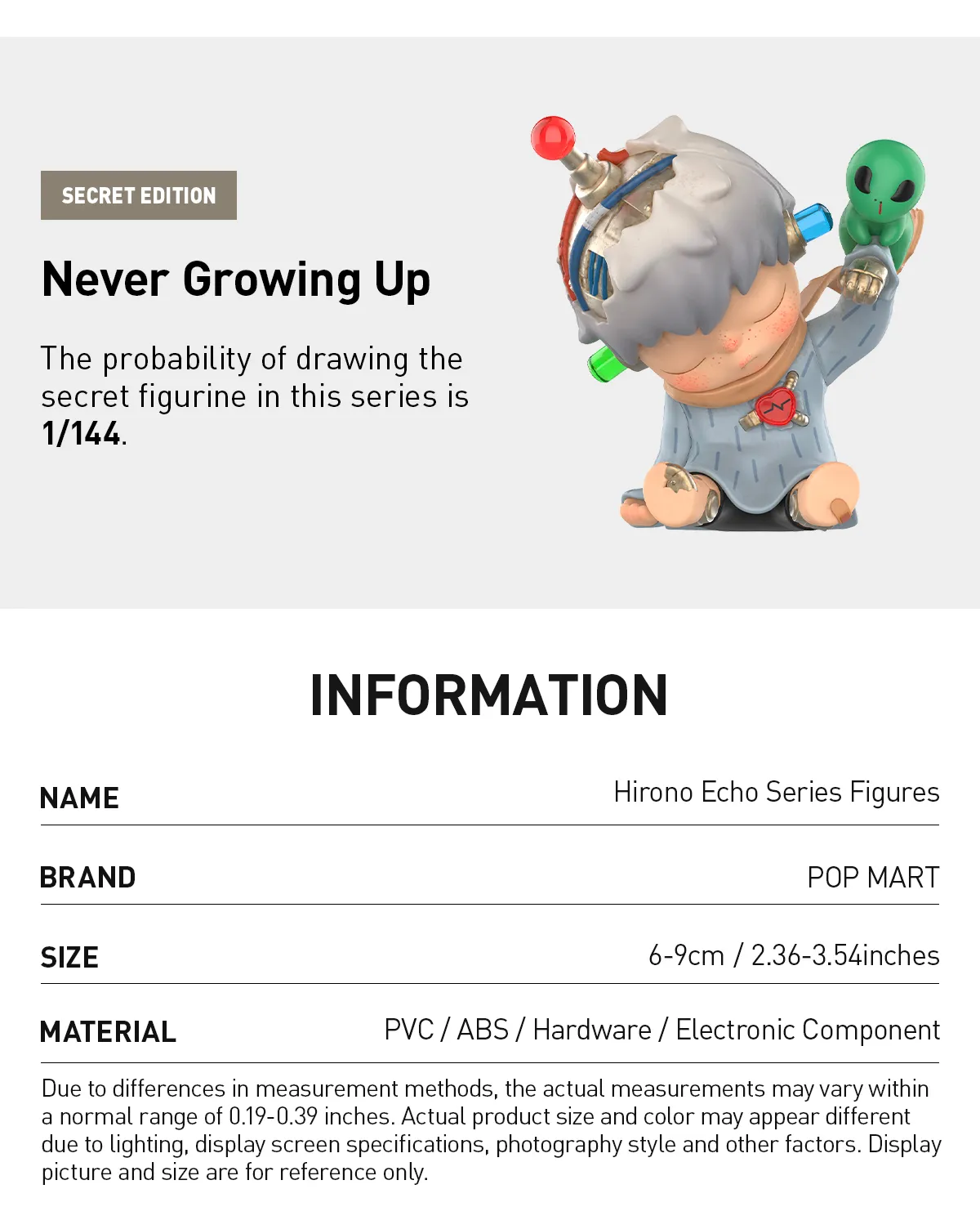 Hirono Echo Series Figures – Designer Art Toy Blind Boxes | 12 Collectibles + Rare Secret Edition - Image 17