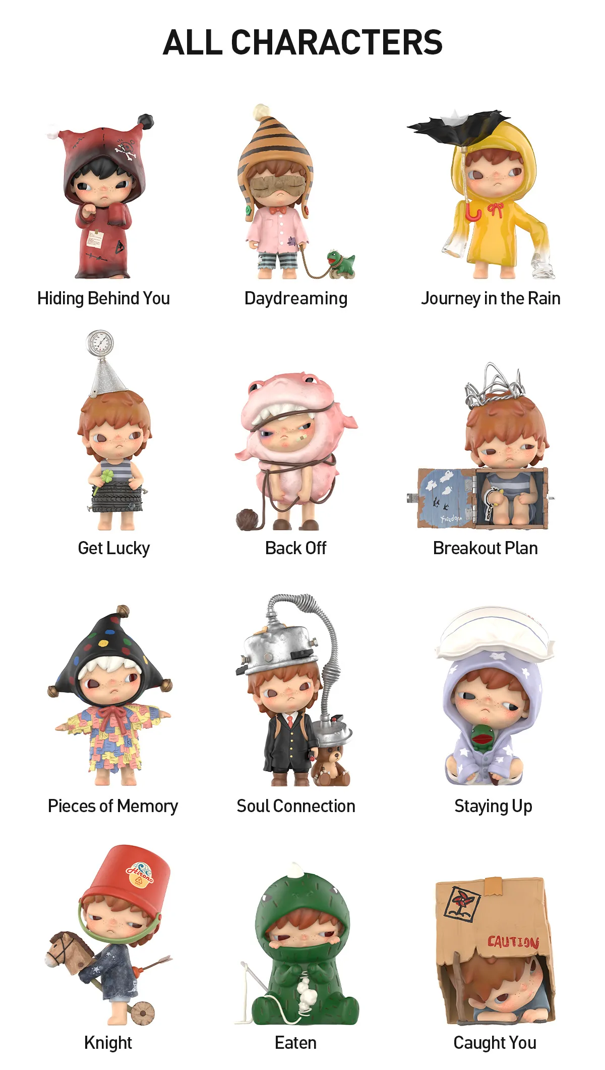 Hirono Echo Series Figures – Designer Art Toy Blind Boxes | 12 Collectibles + Rare Secret Edition - Image 16