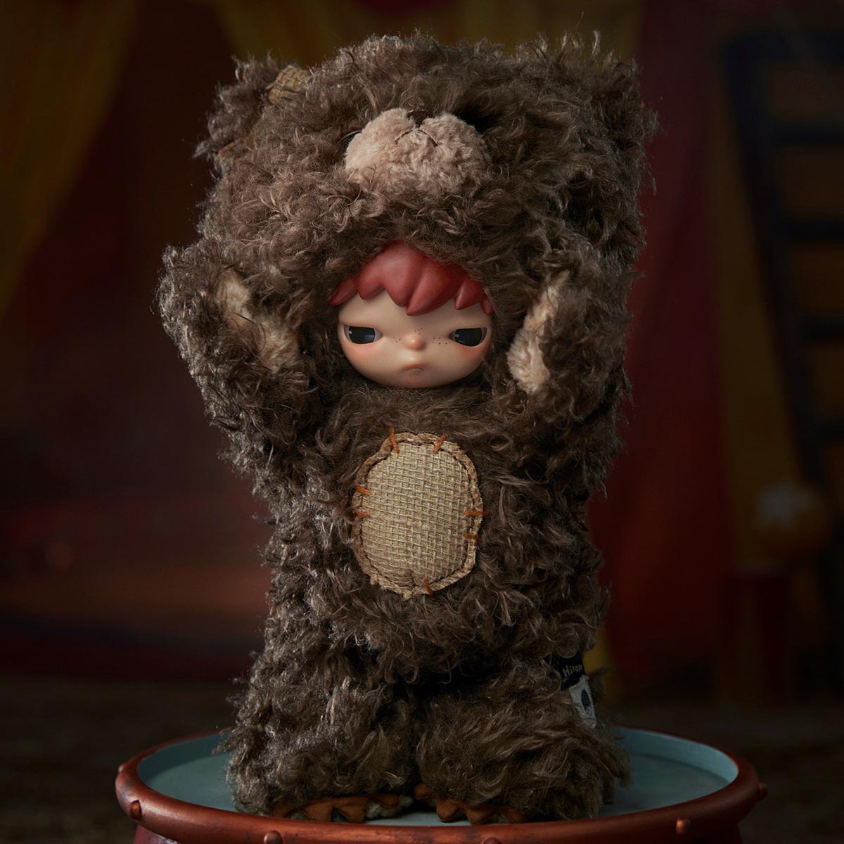 Hirono Bear Vinyl Plush Doll – 38 cm Designer Art Plush Collectible | Hand-Finished Soft Sculpture - Image 6