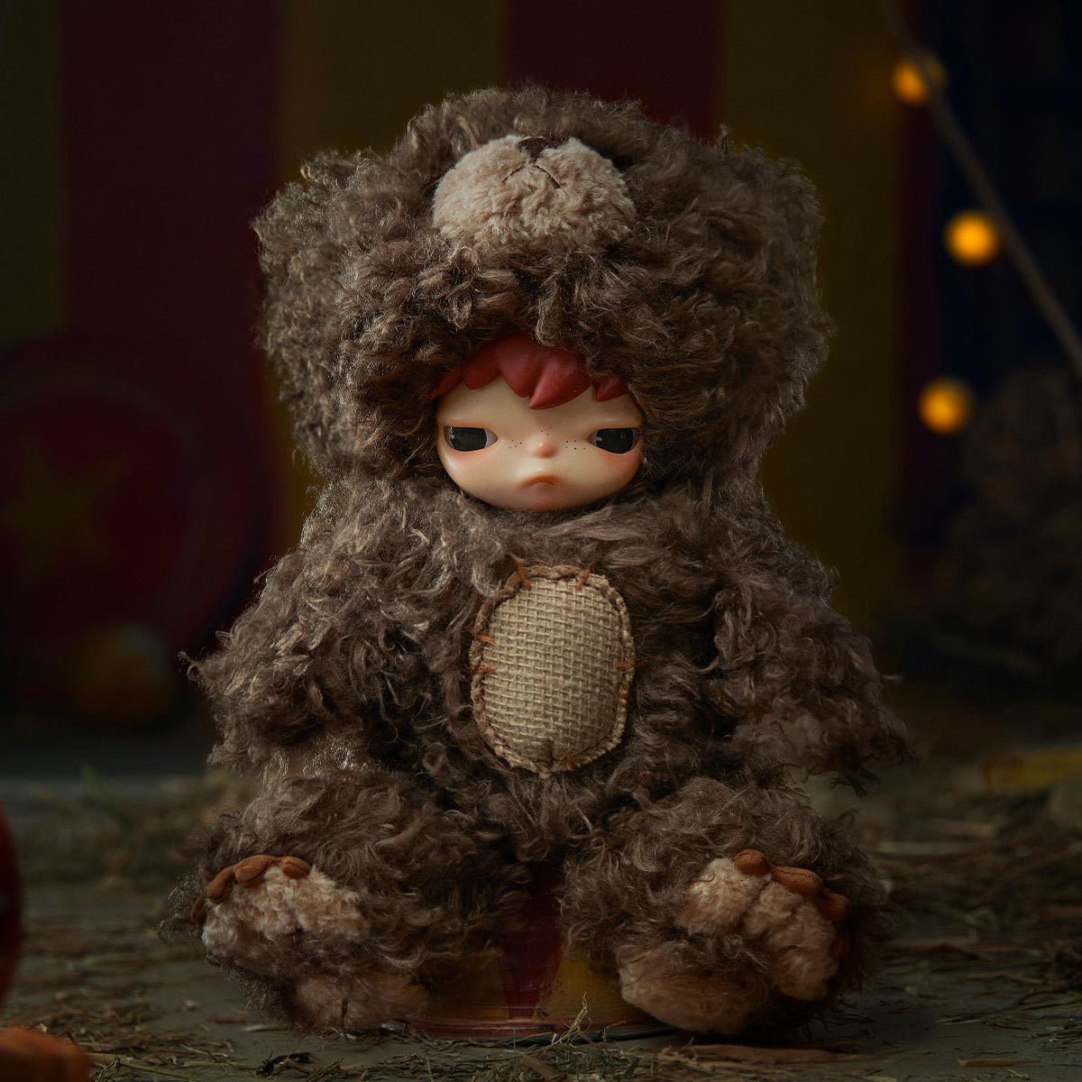 Hirono Bear Vinyl Plush Doll – 38 cm Designer Art Plush Collectible | Hand-Finished Soft Sculpture - Image 7