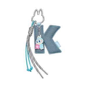Labubu Letter Pendant “K” – Pin for Love Series Collectible
