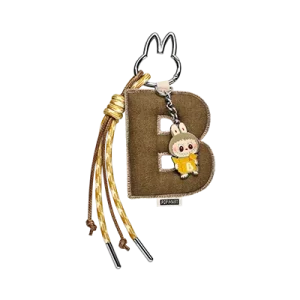 Labubu Letter Pendant “B” – Pin for Love Series Collectible