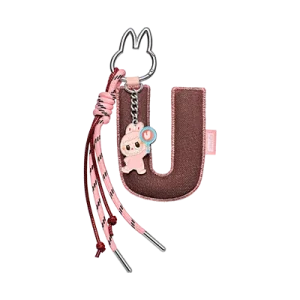 Labubu Letter Pendant “U” – Pin for Love Series Collectible