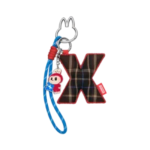 Labubu Letter Pendant “X” – Pin for Love Series Collectible