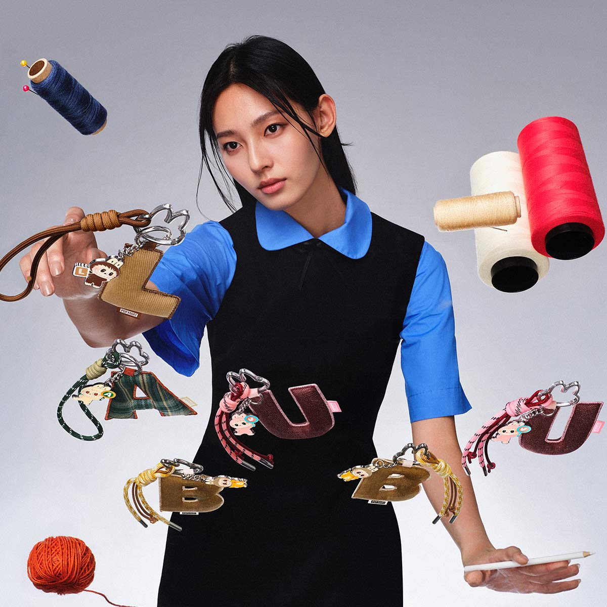 Labubu Letter Pendant Blind Box (N–Z) – Pin for Love Series Collectibles - Image 5