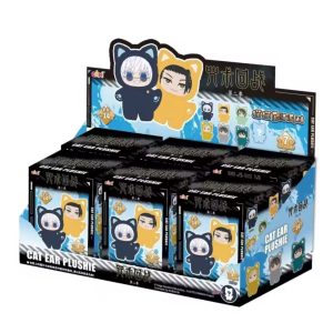 Jujutsu Kaisen Cat Ear Plushie Blind Box – Cute Mini Plush Collection