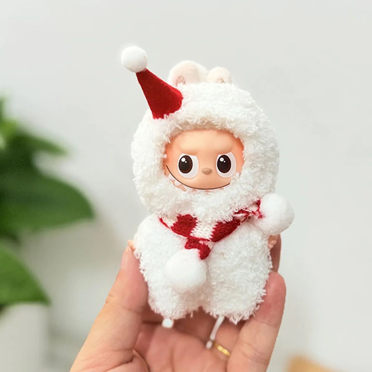 Labubu 17 cm Christmas Plush Costume – 6 Festive Outfits Collection (No Doll Included)