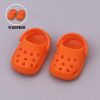 Labubu 17 cm Doll Shoes – Colourful Summer Sandals & Beach Slippers (10 Variations) - 🧡 Orange