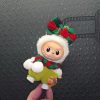 Labubu 17 cm Christmas Outfit Collection – 7 Festive Doll Costumes (No Doll Included) - Reindeer Hoodie