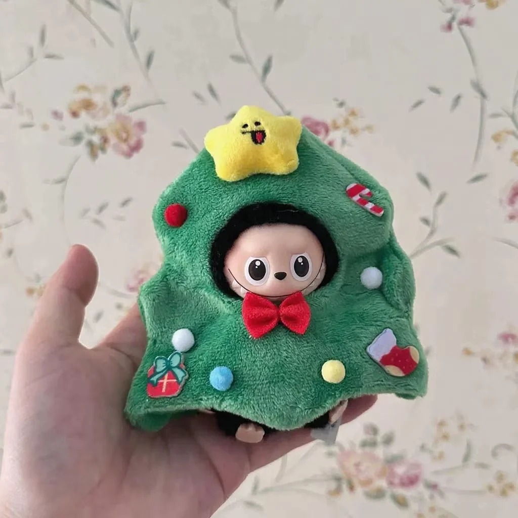 Labubu 17 cm Christmas Outfit Collection – 7 Festive Doll Costumes (No Doll Included) - Image 8