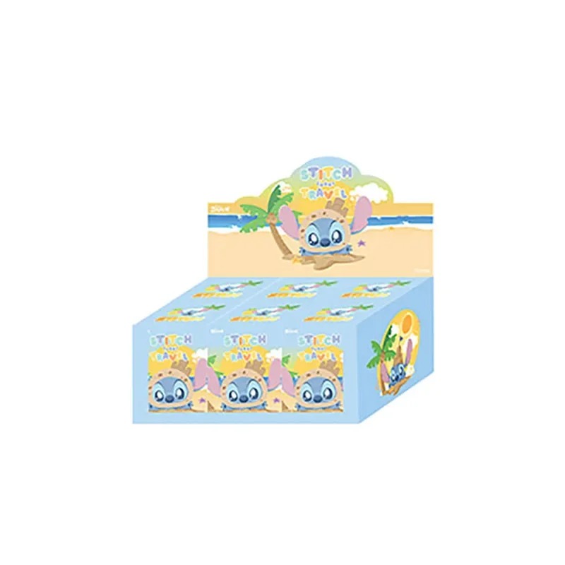 Disney Stitch Funny Travel Blind Box Shoulder Bag – 6 Collectible Mini Crossbody Plush Designs