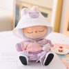 Labubu Outfit Set – Pastel Knit Top, Tulle Skirt, Bucket Hat & Mini Camera - 5pcs Set 02