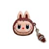 Labubu AirPods Protective Case (Pink / Green / Brown) – Cute Silicone Shockproof Cover - Brown